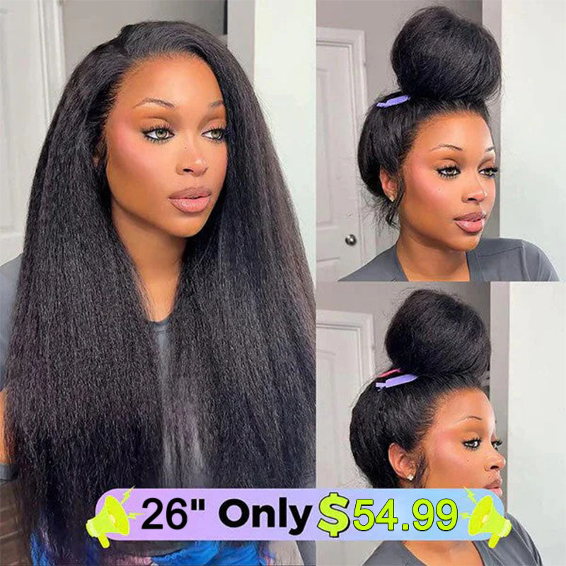 SAGGIUS™ | 50% OFF — 100% Human Hair Pre-Cut Lace Wig · Seamless Natural Blend ✨