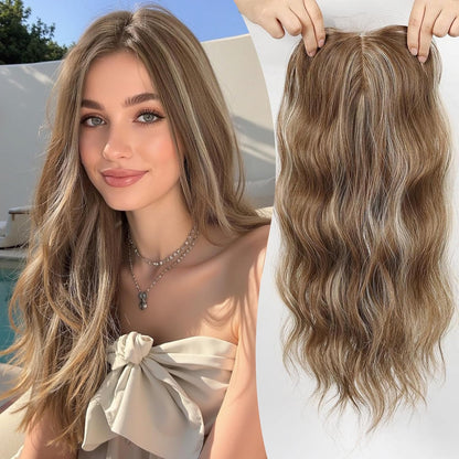 🇺🇸 Final Hours – 58% OFF | Lightweight & Breathable Wavy Hair Topper ✨ Natural Volume, Everyday Confidence