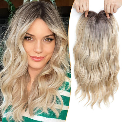 🇺🇸 Final Hours – 58% OFF | Lightweight & Breathable Wavy Hair Topper ✨ Natural Volume, Everyday Confidence