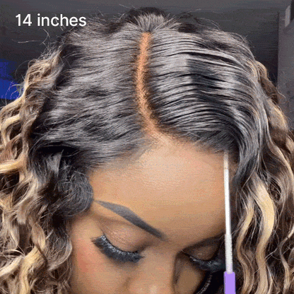 🇺🇸 SAGGIUS™ | Final Hours – 58% OFF Water Wave Short Bob HD Lace Wig | 100% Human Hair ✨