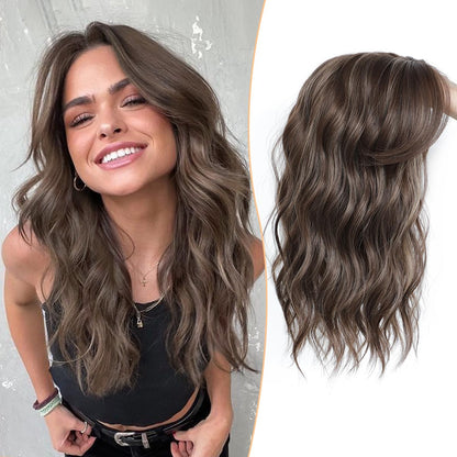 🇺🇸 Final Hours – 58% OFF | Lightweight & Breathable Wavy Hair Topper ✨ Natural Volume, Everyday Confidence