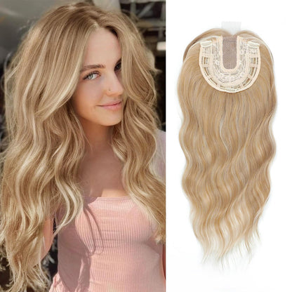 🇺🇸 Final Hours – 58% OFF | Lightweight & Breathable Wavy Hair Topper ✨ Natural Volume, Everyday Confidence