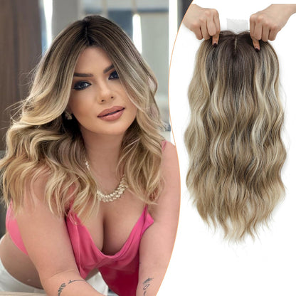 🇺🇸 Final Hours – 58% OFF | Lightweight & Breathable Wavy Hair Topper ✨ Natural Volume, Everyday Confidence