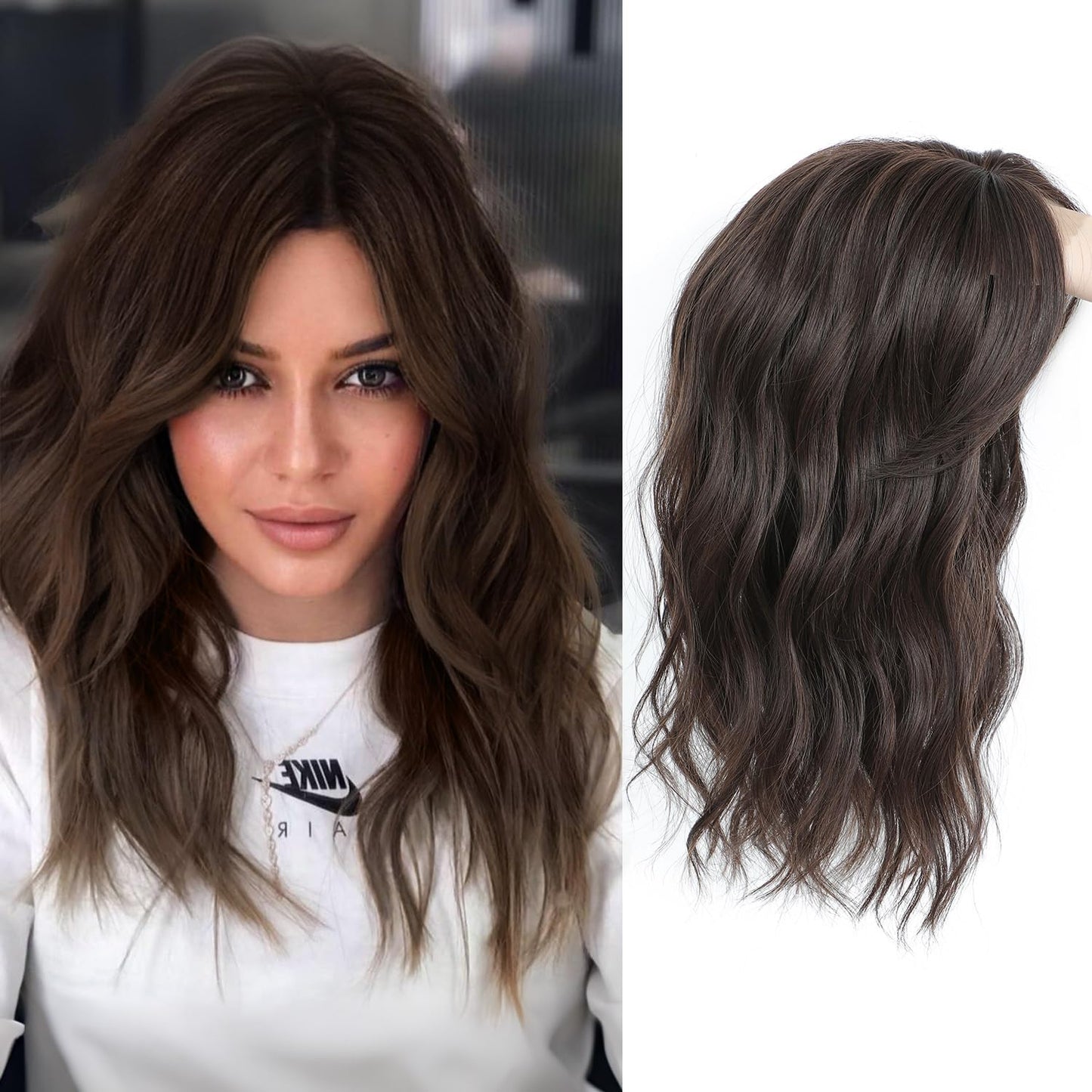 🇺🇸 Final Hours – 58% OFF | Lightweight & Breathable Wavy Hair Topper ✨ Natural Volume, Everyday Confidence