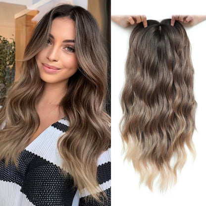 🇺🇸 Final Hours – 58% OFF | Lightweight & Breathable Wavy Hair Topper ✨ Natural Volume, Everyday Confidence