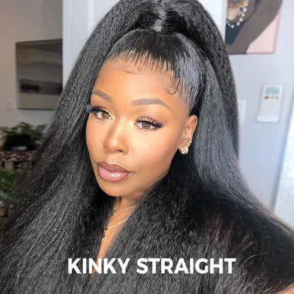 SAGGIUS™ | 50% OFF — 100% Human Hair Pre-Cut Lace Wig · Seamless Natural Blend ✨