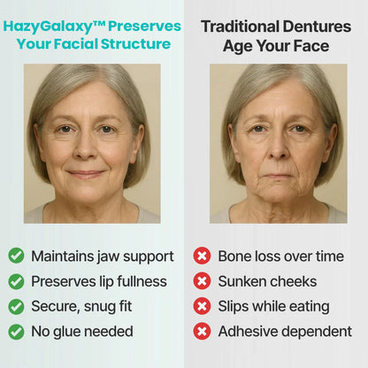 ⏰⏰ HazyGalaxy™ Custom-Fit Dentures ⏰ ENDS TODAY   70% OFF | Smile with Confidence