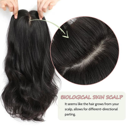 🇺🇸 Final Hours – 58% OFF | Lightweight & Breathable Wavy Hair Topper ✨ Natural Volume, Everyday Confidence