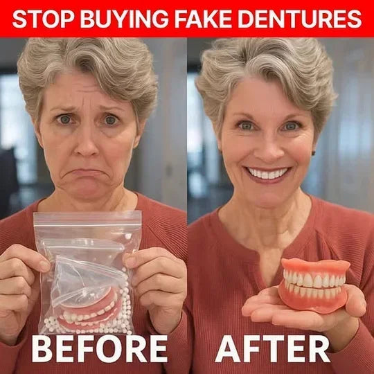 ⏰⏰ HazyGalaxy™ Custom-Fit Dentures ⏰ ENDS TODAY   70% OFF | Smile with Confidence