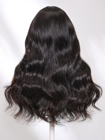 [22''=$135]180% Density 13x4 Pre-Everything Loose Wave Glueless Lace Frontal Wig –Feathered Style and Elastic Drawstring Flash Sale