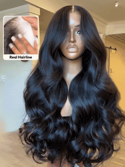 [28''-30'' Special Offer]Affordable 7x5/13x4 Bye Bye Knots Body Wave HD Pre-cut Lace Wig With Invisi Drawstring Flash Sale