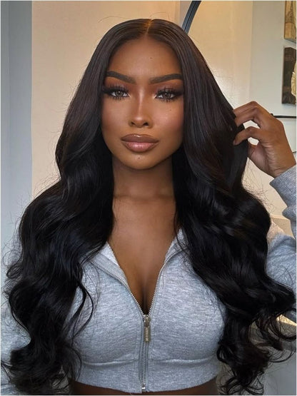 [28''-30'' Special Offer]Affordable 7x5/13x4 Bye Bye Knots Body Wave HD Pre-cut Lace Wig With Invisi Drawstring Flash Sale