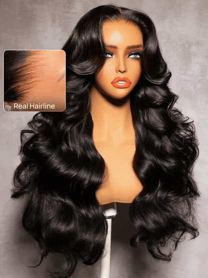 [28''-30'' Special Offer]Affordable 7x5/13x4 Bye Bye Knots Body Wave HD Pre-cut Lace Wig With Invisi Drawstring Flash Sale